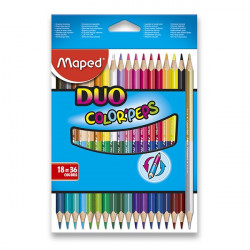 Pastelky MAPED Duo 36ks
