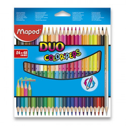Pastelky MAPED Duo 48ks