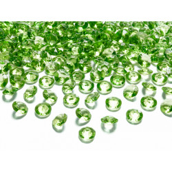 Diamantové korálky zelené...